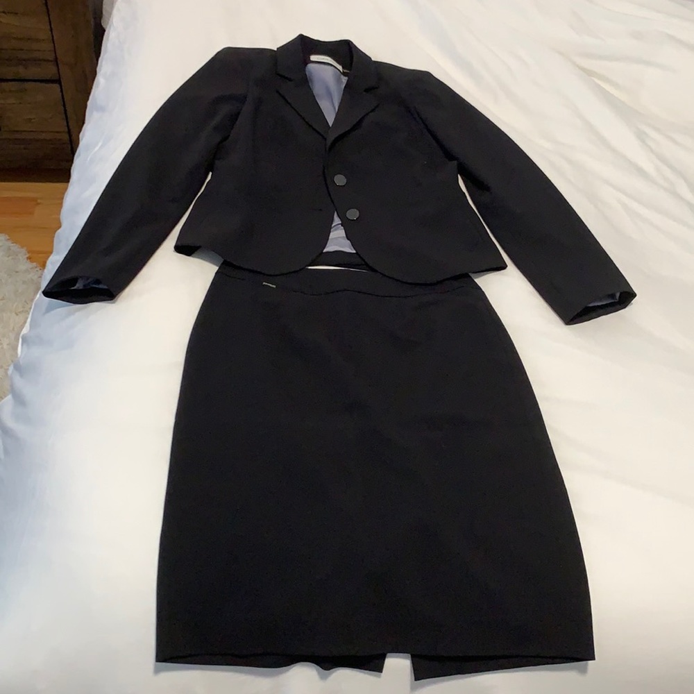 Calvin Klein blazer and pencil skirt